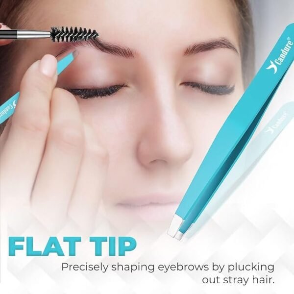 Tweezers, and Eyebrow Brush - Image 2