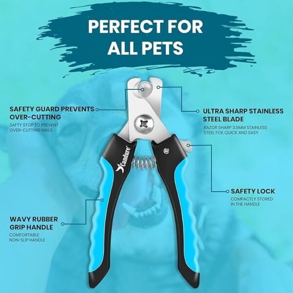 Candure Dog & Pet Nail Clipper (Large to Medium) - Image 5