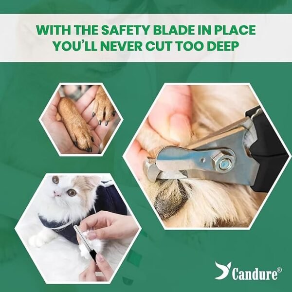 Candure Dog & Cat Nail Clipper (Medium to Small) - Image 3