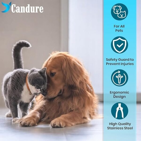 Candure Dog & Pet Nail Clipper (Large to Medium) - Image 4