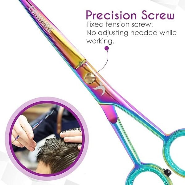 Multi Color Hair Cutting Shears for Salon - Image 2