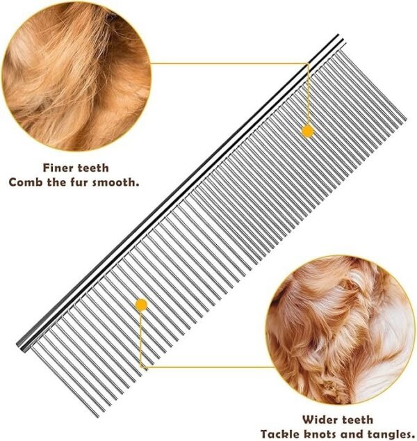 Candure Dematting Comb for Dog and Cat - Image 5