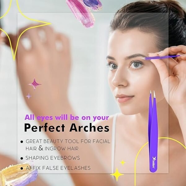 Tweezers for Plucking, Shaping - Image 3
